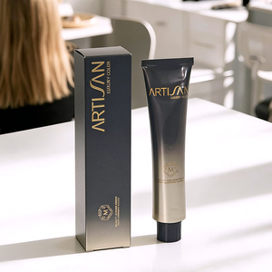 Tinte para el Cabello <span class=keywords><strong>Sin</strong></span> Amoníaco de Marca Privada, Color Más Vendido, Alta Calidad, Crema de Coloración Profesional para el Cabello de Salón de Belleza - Product Image 1