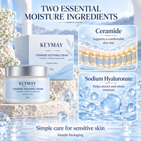 Crème Apaisante Visage au Céramide et Hyaluronate de Sodium Hydratante pour Peaux Sensibles – Marque Blanche, Soins de la Peau OEM ODM, Vente en Gros