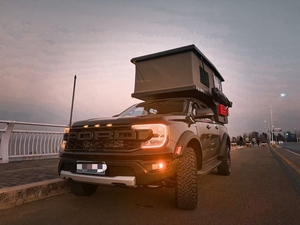 Camper pour pick-up XINYI avec coque en aluminium 4x4 tout-terrain, tente escamotable - Product Image 2