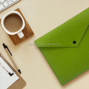 Bolsa para Portátil de Fieltro Verde, Fabricada en China, Minimalista, Funda para Tablet, para MacBook - Product Image 6