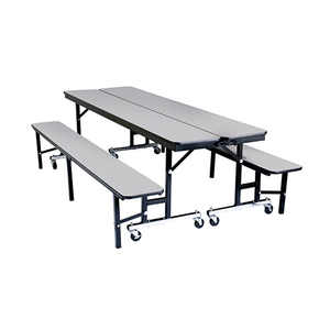 학교 식당 직원 식당 식탁 의자 교실 테이블과 의자 학교 세트 - Product Image 2