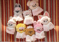 Mini porte-clés en jersey rose, pendentif mignon pour sac, ornement de mode, accessoires quotidiens, cadeau