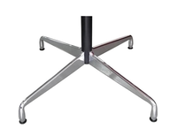 Vente chaude en alliage d'aluminium Base de Table Restaurant Casual Table Jambes Accessoires Heavy Duty Cross Table Base