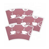 Échantillon de rouleau de papier en stock de tasse Ventes directes d'usine Rouleaux de ventilateur de tasse de papier de café enduit de Pe jetable Matière première