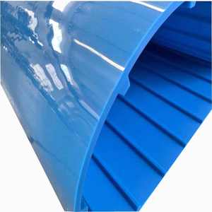 Blauwe Pu Food Grade Gemakkelijk Schoon Transportband Voor Zeevoedselverwerking - Product Image 3