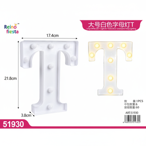 Grande luce bianca LED T per la decorazione della casa e gli eventi di illuminazione del partito - Product Image 2