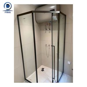 Puerta <span class=keywords><strong>de</strong></span> <span class=keywords><strong>ducha</strong></span> <span class=keywords><strong>de</strong></span> <span class=keywords><strong>policarbonato</strong></span>, cierre <span class=keywords><strong>de</strong></span> cristal deslizante para cuarto <span class=keywords><strong>de</strong></span> baño - Product Image 4