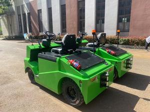 3000kg 4000kg 8000kg 전기 견인 트럭 좌석형 배터리 공항 수하물 견인 트랙터 - Product Image 5
