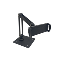 Support universel pliable et réglable en métal pour tablette PC de 4 à 12 pouces, support mural de cuisine, support de bureau, support de téléphone portable pour une utilisation pratique