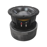 Altavoz woofer 8 pulgadas PD marco de aluminio 220 magnético 86 núcleo cuatro imanes 300W altavoz de audio profesional