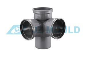 Molde de inyección de plástico de alta calidad para accesorios de tubería de PVC: codos, tés, uniones y conectores de Zhejiang - Product Image 6