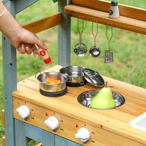 Ensemble <span class=keywords><strong>de</strong></span> <span class=keywords><strong>cuisine</strong></span> <span class=keywords><strong>de</strong></span> jardin en bois pour enfants, jeu éducatif créatif, apprentissage <span class=keywords><strong>de</strong></span> la <span class=keywords><strong>cuisine</strong></span>, jouets <span class=keywords><strong>de</strong></span> jeu pour enfants - Product Image 3
