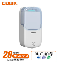 Dispenser Sensor sabun semprot busa cair otomatis pasang di dinding ABS 1000ML untuk rumah dapur kamar mandi Hotel tempat umum OEM ODM