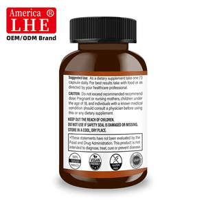 Suplemento personalizado de Berberina con Cardo Mariano para apoyar la salud del hígado y cápsulas antioxidantes de Berberina para adultos - Product Image 2
