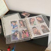 Nouveau cahier en PVC à ondulation d'eau transparente créative bloc-notes à spirale classeurs cahier de reliure à feuilles mobiles A5