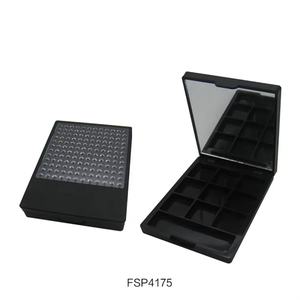 Vente en gros de boîtes à fards à paupières vides recyclables, emballages de poudre de protéines cosmétiques, palette de fards à paupières pour le blush et la poudre libre - Product Image 1