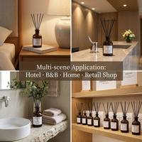 Diffuseur de parfum de luxe avec logo personnalisé OEM/ODM et design d'emballage de marque pour la maison et la décoration hôtelière