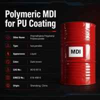 Liquide PMDI pour panneaux et plaques de mousse rigide en polyuréthane, produits d'isolation avec une pureté supérieure à 99 %