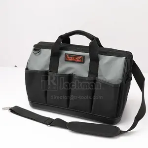 JACKMAN JKB-011B19 16 дюймов, пластиковый нижний мешок для инструментов, сумка для инструментов «сделай сам», небольшая сумка для инструментов