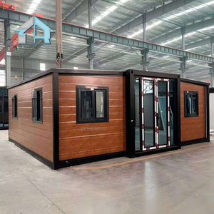 Maison Conteneur Pliable et Extensible de Luxe Moderne et Respirante, 20ft 40ft, 2-5 Chambres, pour Vie Extérieure Compacte - Product Image 1