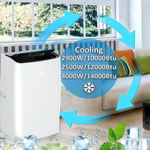 เครื่องปรับอากาศแบบพกพา 12000 บีทียู ใช้สารทำความเย็น R32 จากโรงงานโดยตรง ระบบทำความเย็นและความร้อนรวดเร็ว - Product Image 6