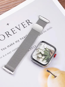 Bracelet en métal milanais pour <span class=keywords><strong>Huawei</strong></span> Watch Fit 3 <span class=keywords><strong>4</strong></span>-<span class=keywords><strong>4</strong></span> <span class=keywords><strong>Pro</strong></span> Smartwatch, bracelet magnétique en acier inoxydable pour <span class=keywords><strong>Huawei</strong></span> Fit <span class=keywords><strong>4</strong></span> <span class=keywords><strong>Pro</strong></span> - Product Image 2