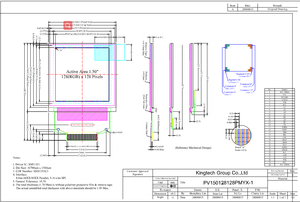 1.5 inç 128*128 90 int 30 pin MCU,SPI arayüzü PMOLED SSD1351 tft <span class=keywords><strong>Lcd</strong></span> modül ekran dokunmatik ekran - Product Image 4