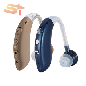 ที่อุดหูแบบชาร์จไฟได้ด้วย USB ยี่ห้อ SIKE แบบติดหลังใบหู ลดเสียงรบกวน ป้องกันการได้ยิน มาพร้อมสายเชื่อมต่อที่ปลอดภัยในตัว - Product Image 4