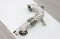 Pour Benz AMG GT43 GT50 GT53 E53 GLE53 CLS53 GLS53 S450 S500 M256 3.0T 2019+ Downpipe, tuyau d'échappement à haut débit, acier inoxydable 304