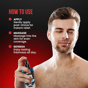 Parfum frais bio de marque privée spray d'eau de Cologne <span class=keywords><strong>après</strong></span>-<span class=keywords><strong>rasage</strong></span> longue durée réduire les bosses de rasoir pour une <span class=keywords><strong>peau</strong></span> post-<span class=keywords><strong>rasage</strong></span> soyeuse et lisse - Product Image 3