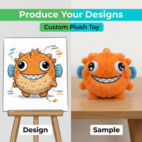 Fabricant de jouets en peluche personnalisés Usine Mini Star T-shirt Hippo Matériel pédagogique pour la maternelle Ours en peluche Jotaro personnalisés