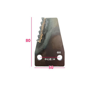 Peças de Alta Qualidade para Máquinas Agrícolas: Lâmina Trituradora de Restos de Colheita para Colheitadeira de <span class=keywords><strong>Leymus</strong></span> <span class=keywords><strong>Chinensis</strong></span> e Máquina de Amassar Seda - Product Image 5