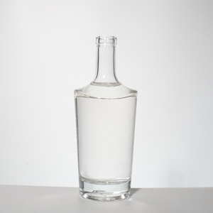 Botella de Vidrio Vacía de Lujo para Vodka, Botella de Alta Gama con Curva y <span class=keywords><strong>Giro</strong></span> para Whisky, <span class=keywords><strong>Ginebra</strong></span>, Ron, Licor, Alcohol, Jugo - Product Image 2