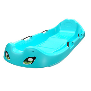 Yellow Kids Snow Sled EVA Durable Winter <b>Skiing</b> Toy For Children - Product Image 3