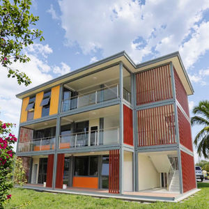 TOPPRE Conteneur préfabriqué pour boutique, appartement, bureau, maison portable, maison en conteneur bon marché, deux pièces, détachable, maison en conteneur personnalisée - Product Image 5