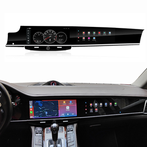 Porsche 12.3 "dokunmatik ekran <span class=keywords><strong>Android</strong></span> araba radyo GPS navigasyon çift ekran multimedya Carplay Porsche Panamera 970 2010-2016 için - Product Image 1