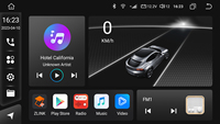 Carmitek 2G RAM 32G ROM Full Touch Android 11 Car GPS Multimedia Universal Navigation Head Unit Multimedia Stereo Player