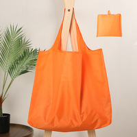 Sac fourre-tout pliant portable léger en gros d'usine Grand tissu Oxford écologique pour un usage quotidien Sac à provisions pratique