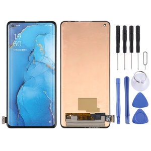 Miglior prezzo originale schermo LCD AMOLED per OPPO Reno 3 Pro 5G / Find <span class=keywords><strong>X2</strong></span> Neo CPH2009 con digitalizzatore pieno assemblaggio di sostituzione - Product Image 1