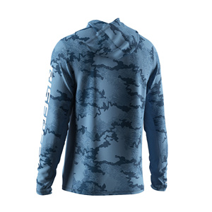 Camiseta Premium con Capucha para Hombre, Protección Solar, Paneles de Malla Duraderos, Ideal para Pesca durante Todo el Día - Product Image 4