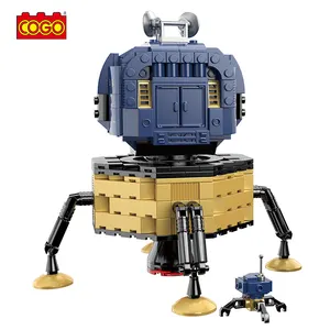 Cogo Kids Diy Space Mini Geldkisten Bouwen Blok In Elkaar Grijpende Speelgoed Bakstenen Bouwstenen Set