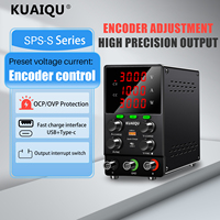 KUAIQU usine SPS3010S 30V 10A chargeur de batterie réglable banc de laboratoire régulateur cc alimentation OCP OVP Source d'alimentation court tueur