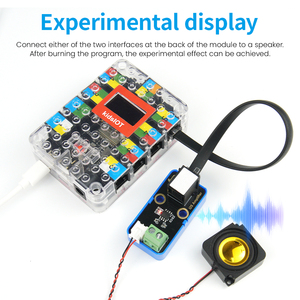 Kidsbits Gốc Khối Xây Dựng Điện Tử I2S Âm Thanh Mô-đun Khuếch Đại Công Suất - Product Image 4