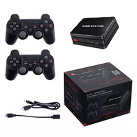 Consoles de jeux vidéo M8 Plus 10000 jeux Gamebox Support 2 joueurs avec contrôleur de jeu sans fil 2.4G Factory
