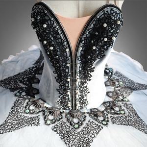 Corpetto di velluto danza danza Pancake <span class=keywords><strong>tutù</strong></span> <span class=keywords><strong>Ballerina</strong></span> costumi professionali Tutu - Product Image 4