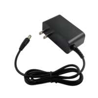 Adaptateur universel 2 broches plates 12v 2amp Adaptateur 24W ETL FCC RoHs Intertek Pilotes LED 12v Alimentation CC variable Adaptateur 24v1a