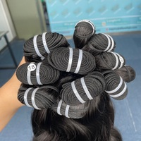 Paquets de vague de corps de cheveux humains bruts de qualité 12A en gros