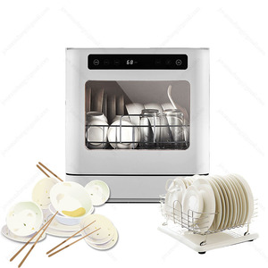 Lavastoviglie da Banco per Uso Domestico Approvata CE, Macchina <span class=keywords><strong>Lavapiatti</strong></span> Automatica Intelligente per 4 Coperti per Cucina - Product Image 2