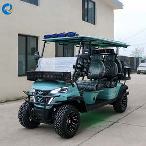 รถเอทีวี 4 ที่นั่ง ขับเคลื่อน 4 ล้อ สำหรับผู้ใหญ่ ใช้ในถนนได้ พร้อมล้อและยางแบบรถกอล์ฟไฟฟ้า - Product Image 4