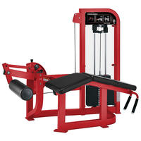 Appareil de musculation à charge libre en acier pour chargeuse compacte, réglable, pour exercices horizontal et couché, pour fessiers, cuisses et bras, usage commercial
